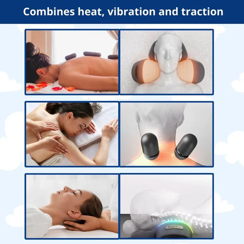 🔥70% OFF🔥 3 In 1 Neck Massage Pillow