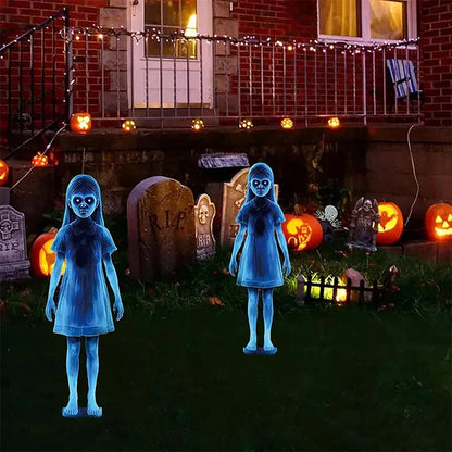 ✨2025 HOT SALE ✨👻Girl Ghost Courtyard Decoration for Halloween👻