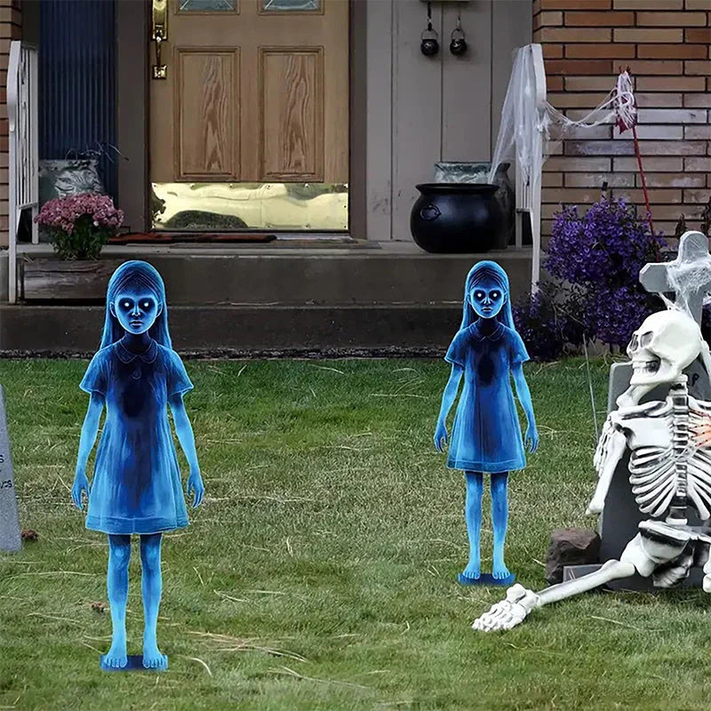 ✨2025 HOT SALE ✨👻Girl Ghost Courtyard Decoration for Halloween👻