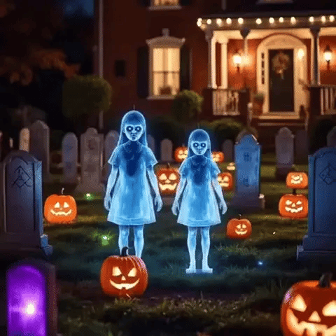✨2025 HOT SALE ✨👻Girl Ghost Courtyard Decoration for Halloween👻