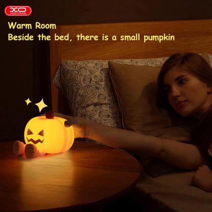 🔥2025 HOT SALE - 🎃✨Cute Halloween Pumpkin Silicone Night Light